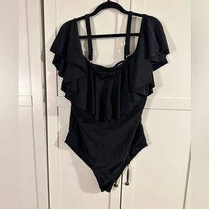 One peice bathing suit!